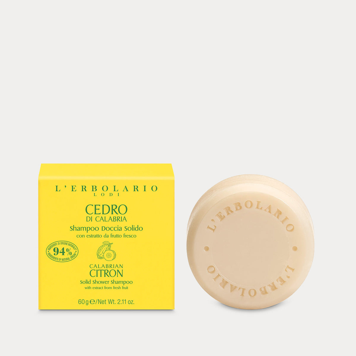 CALABRIAN CITRON Festes Dusch-/Shampoo