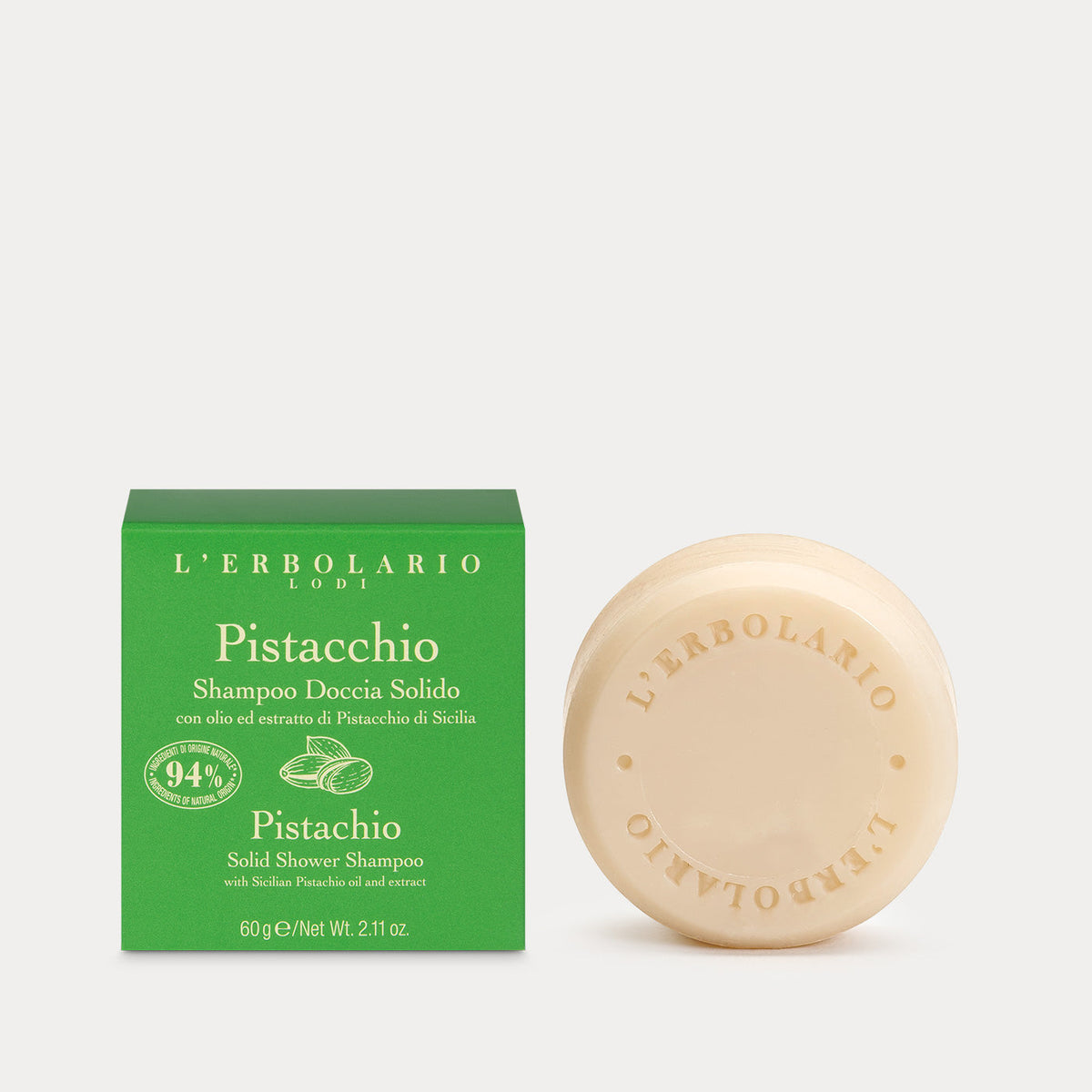 PISTACCHIO festes Dusch-/Shampoo