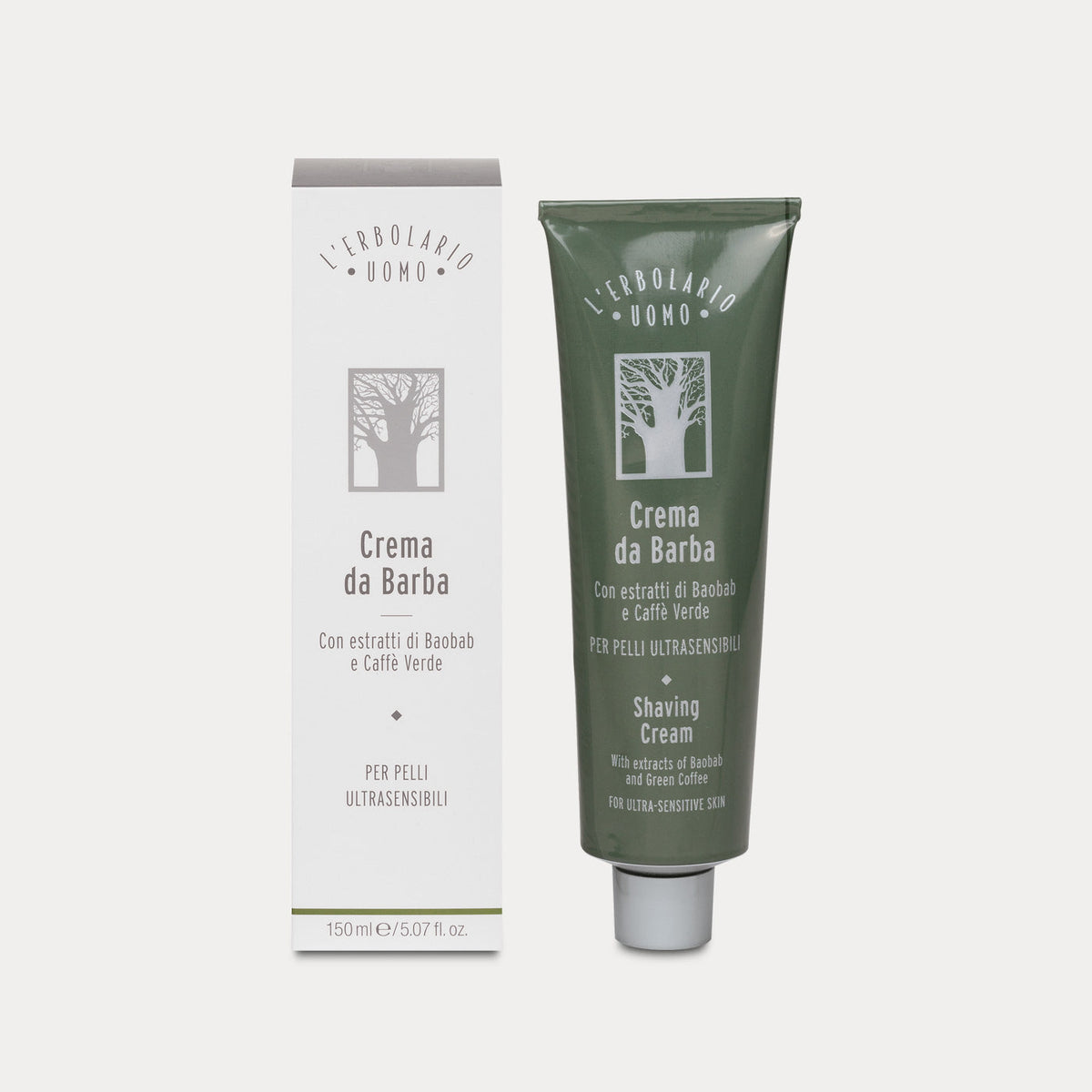 L'ERBOLARIO UOMO Rasiercreme für ultrasensible Haut