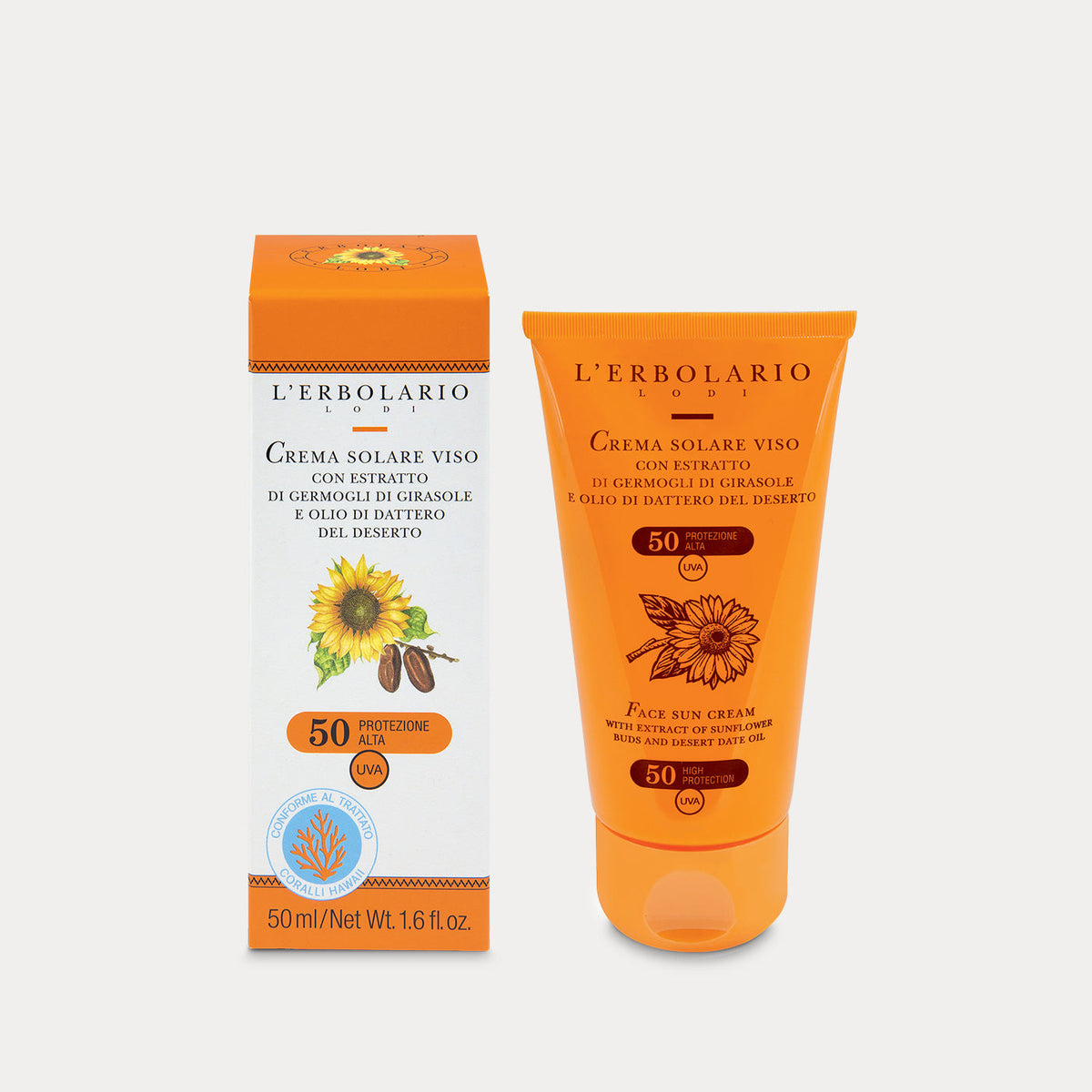 LSF 50 Gesichts-Sonnencreme