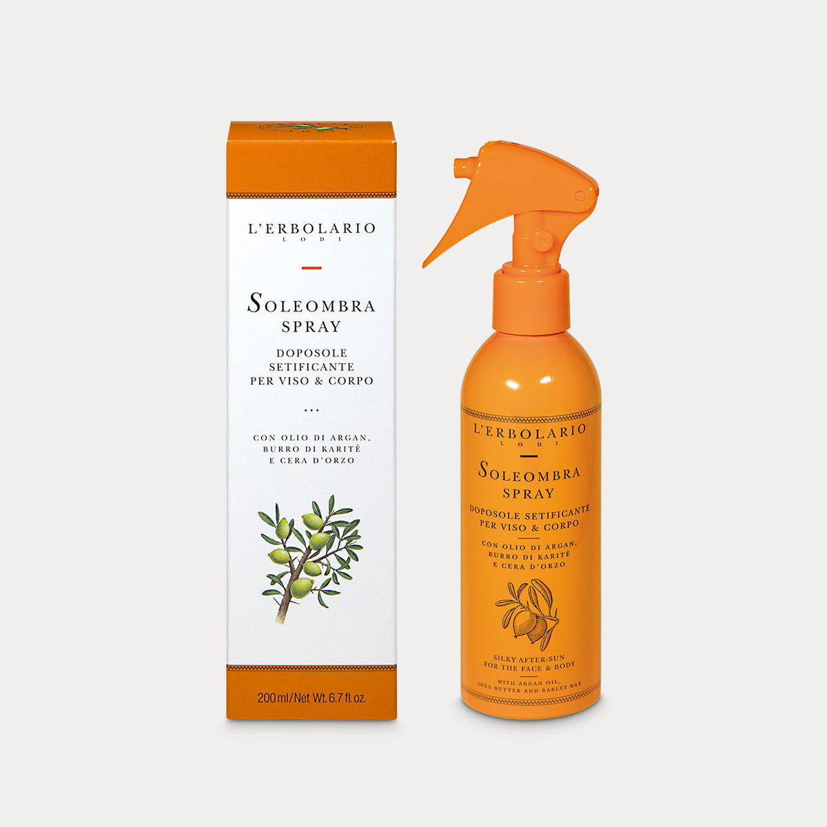 SOLEOMBRA - seidiges Aftersun Spray für Gesicht und Körper