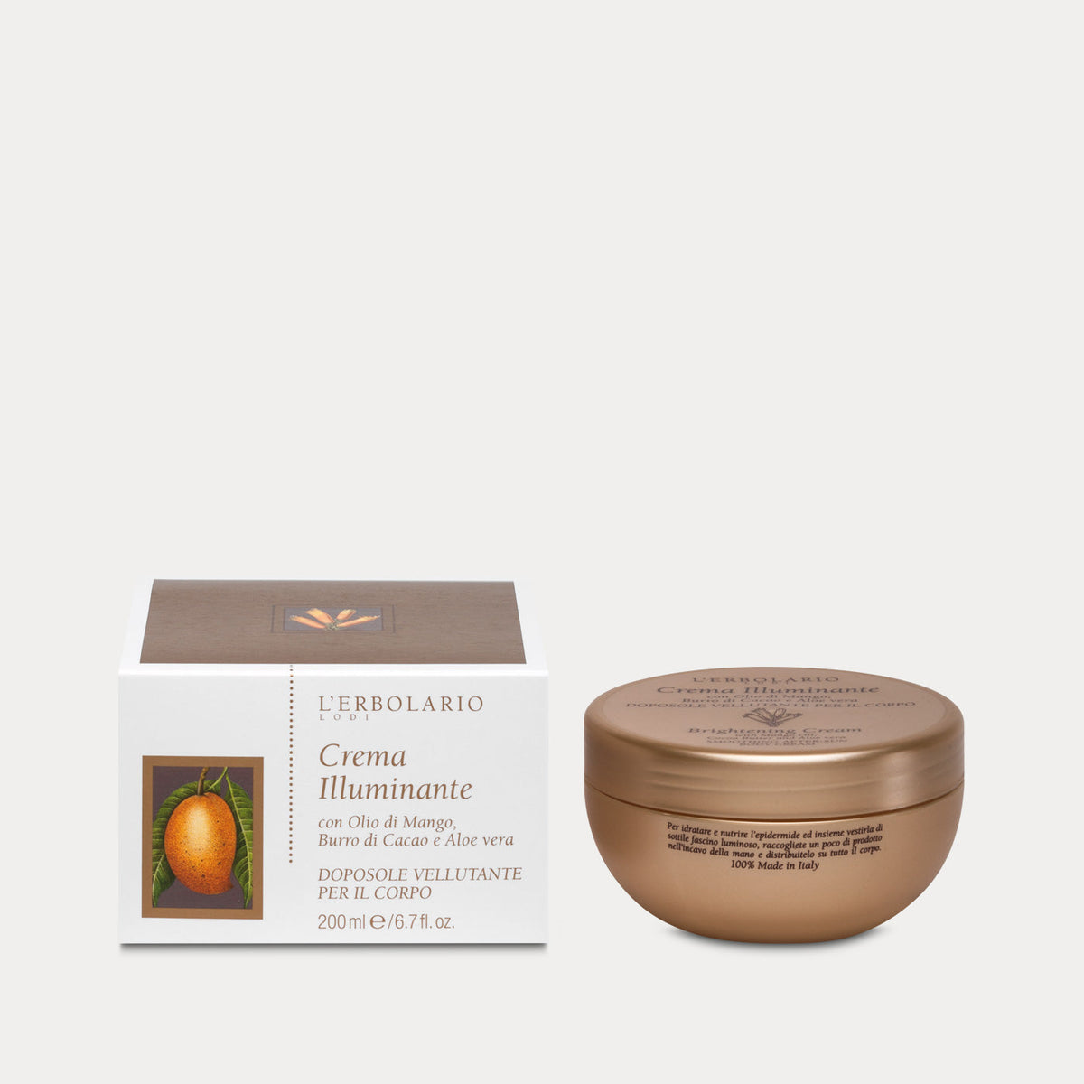 Schimmernde After-Sun Creme für Gesicht & Körper