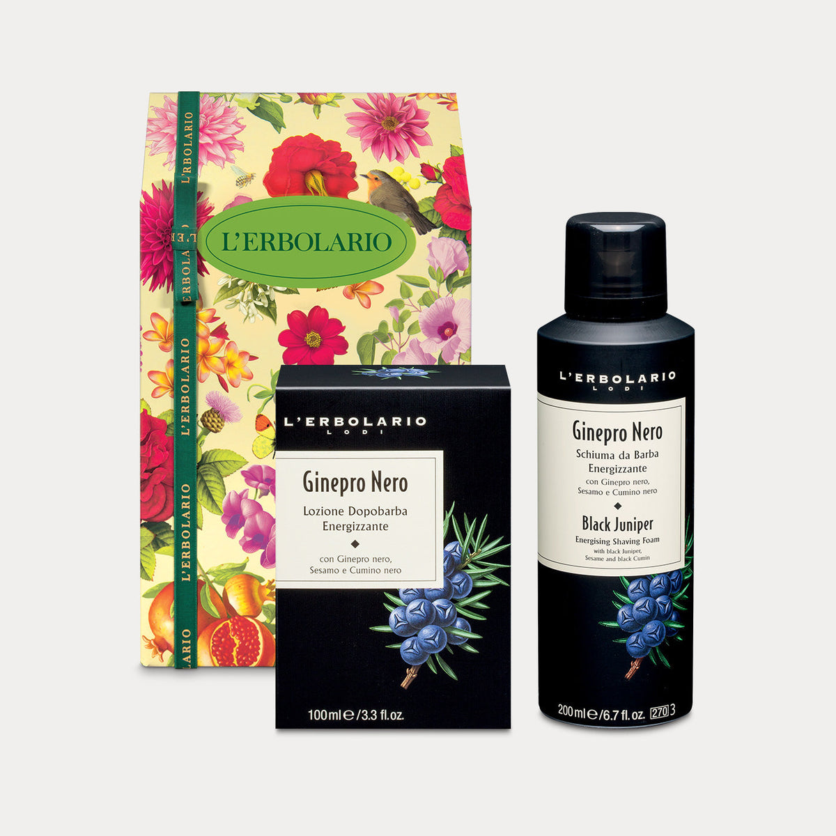 Geschenkset Ginepro Nero Rasur