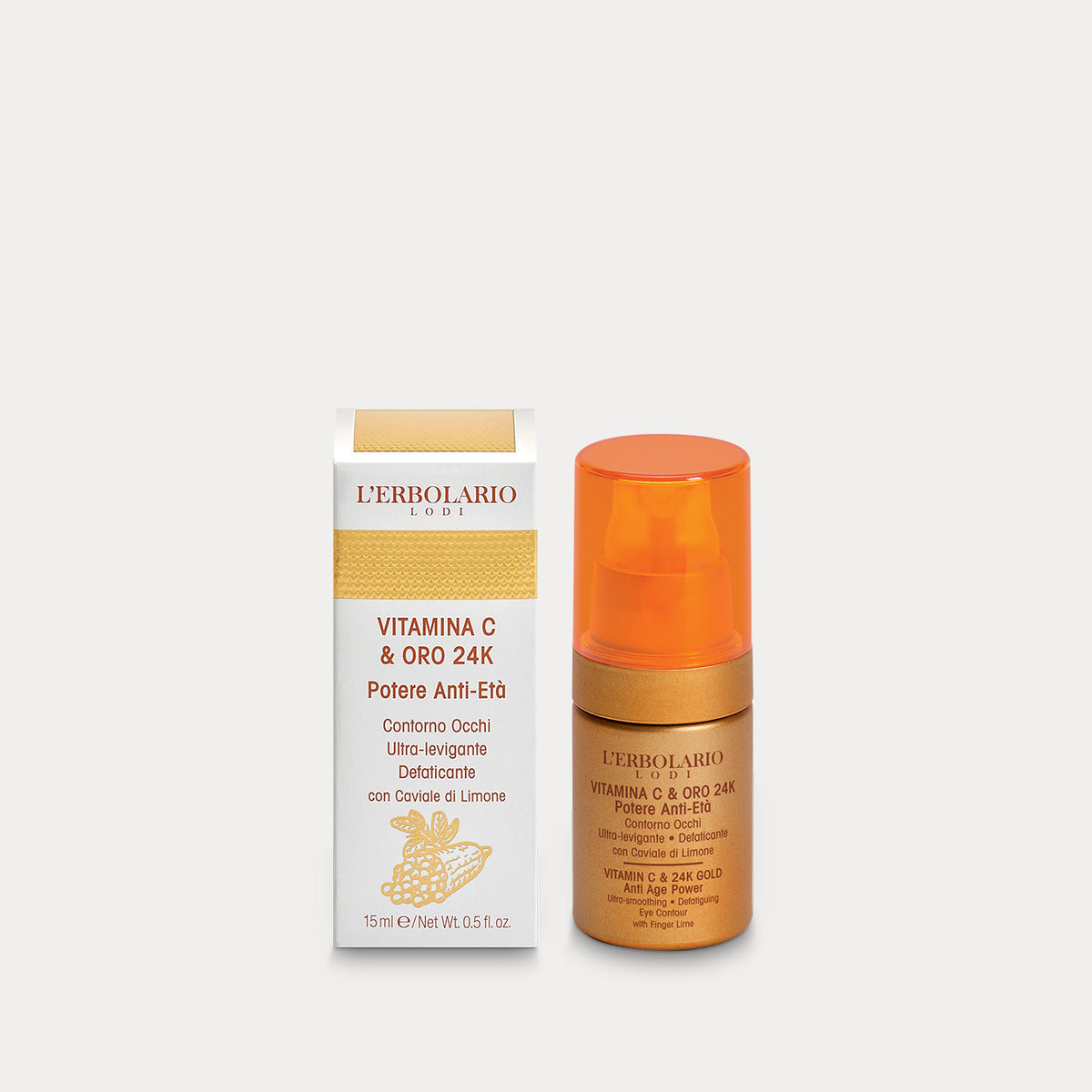 VITAMIN C & 24K GOLD 24h Anti-Aging Augenkonturencreme