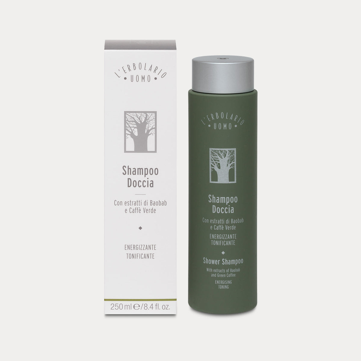L'ERBOLARIO UOMO Belebendes, kräftigendes Dusch-Shampoo