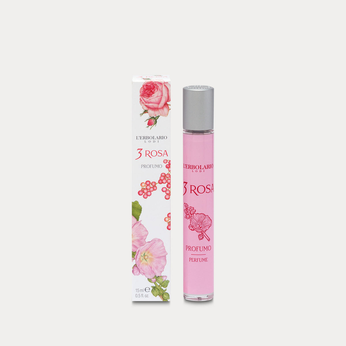 3 ROSA Eau de Parfum MINIATURFORMAT
