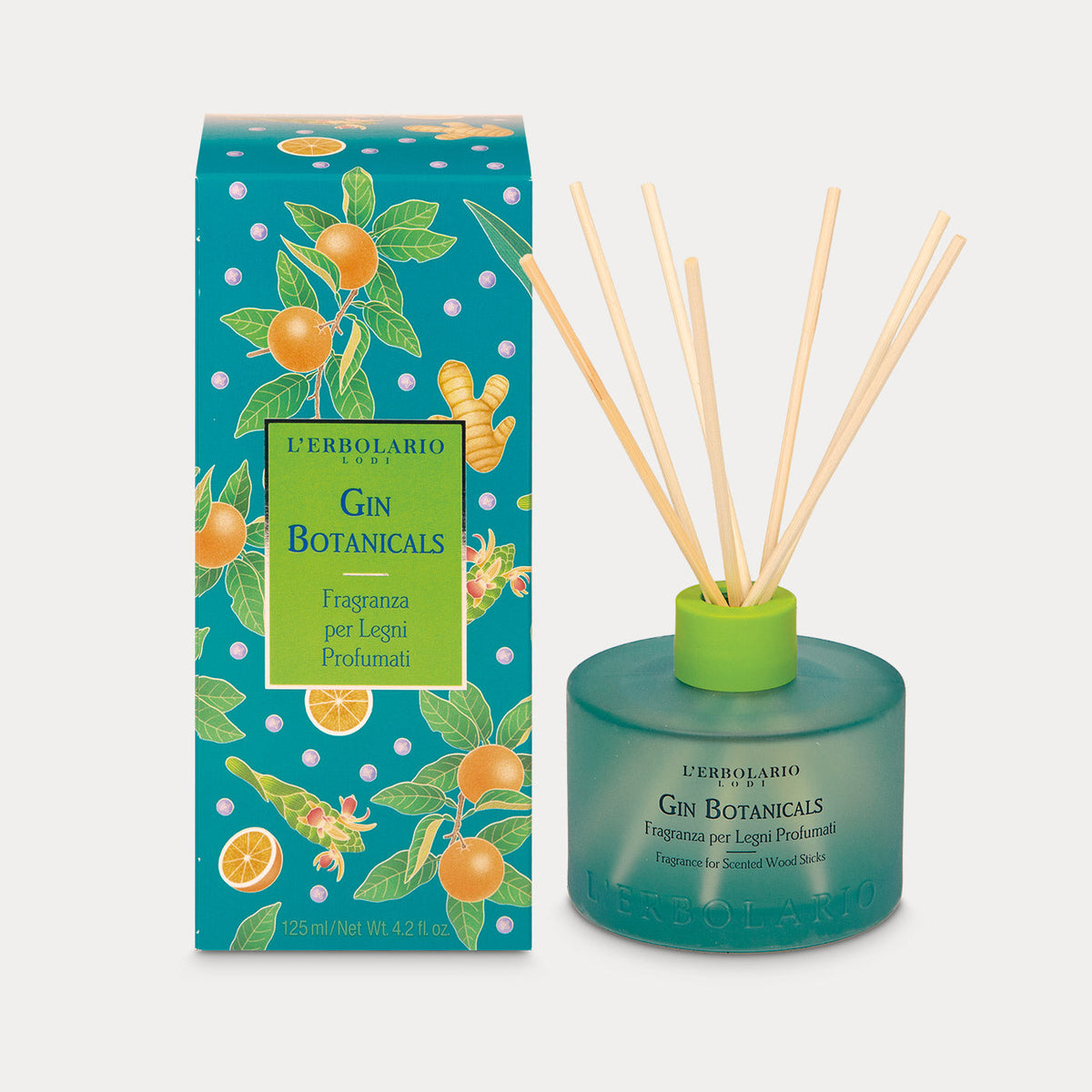 GIN BOTANICALS  Raumduft mit Holzstäbchen