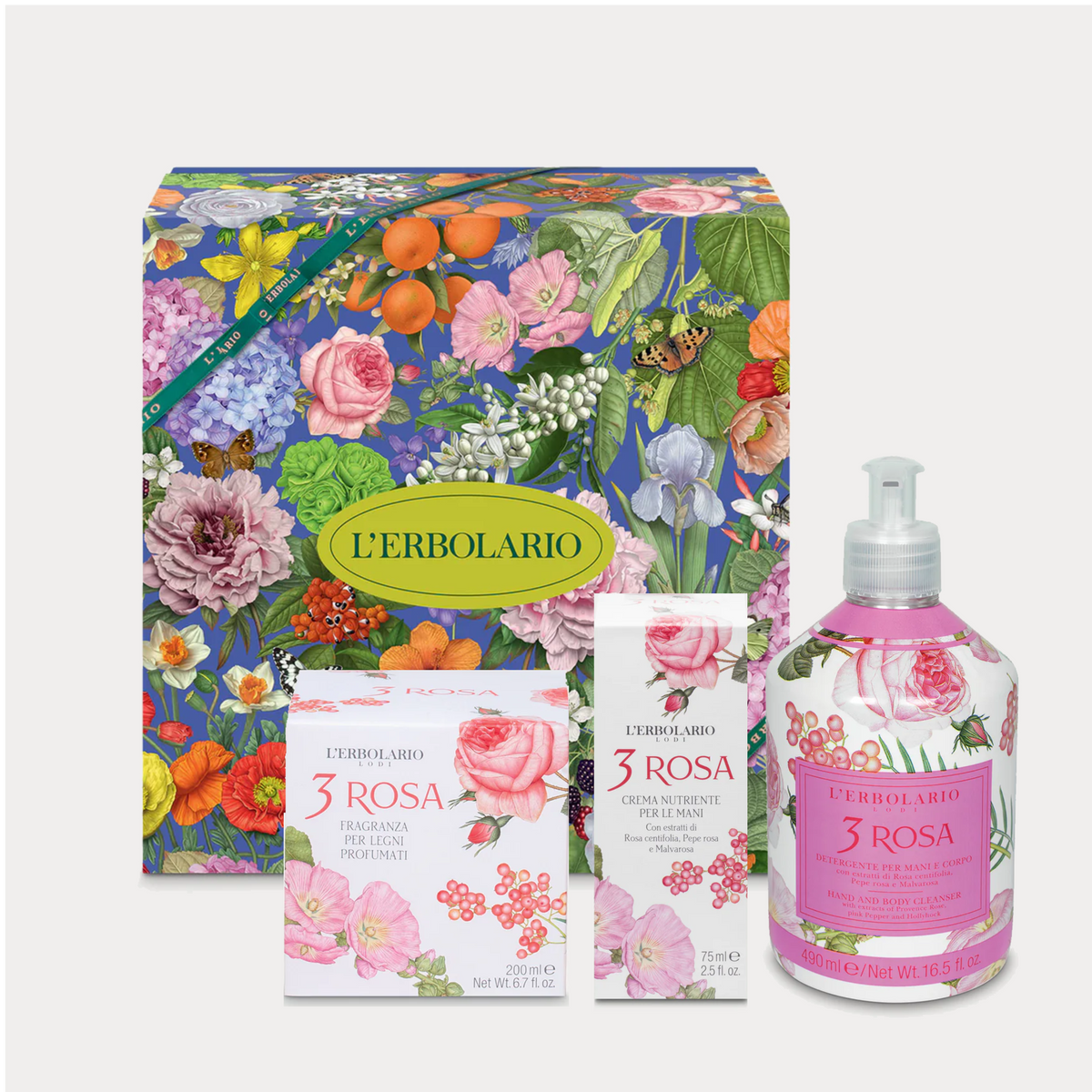 Geschenkset 3 Rosa Trio