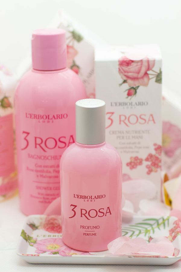 3 Rosa - der Duft der jeder Frau schmeichelt
