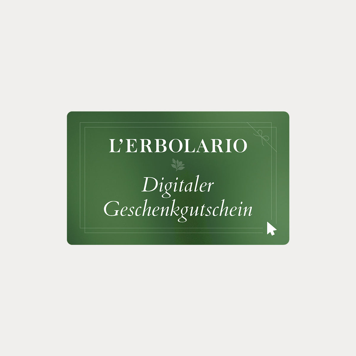L’Erbolario Digitaler Geschenkgutschein